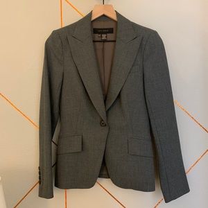 Zara Woman gray blazer/suit jacket